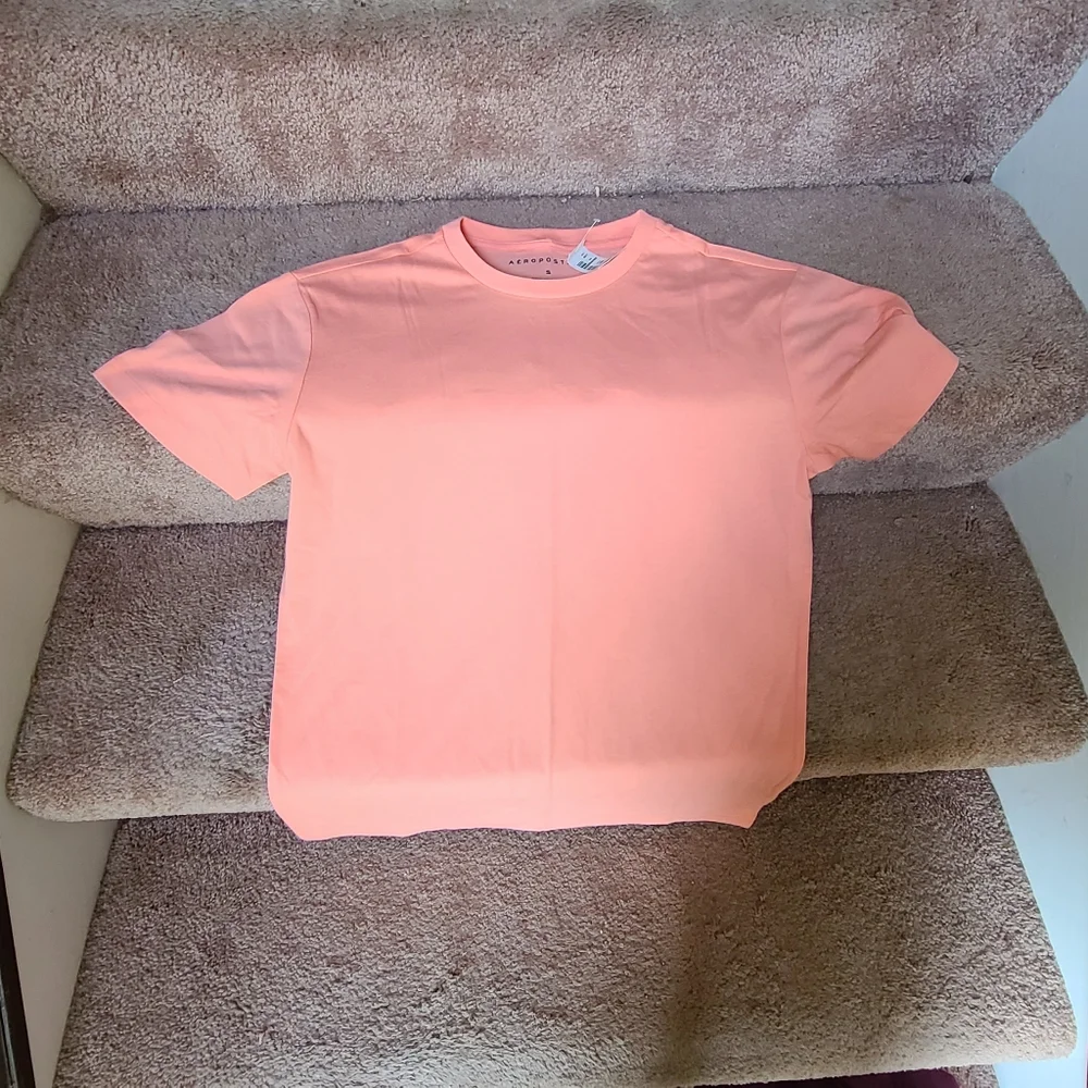 Aeropostale and American Eagle Men's T-Shirts - Burgandy And Coral - Picture 10 of 11